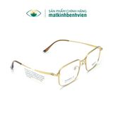  Gọng Kính Thời Trang MERCY Titanium Dáng Chữ Nhật Góc Đa Giác Nam 56120 