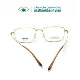  Gọng Kính Thời Trang MERCY Titanium Dáng Chữ Nhật Góc Đa Giác Nam 56120 