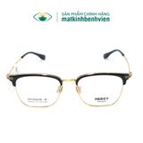  Gọng Kính Thời Trang MERCY Titanium Dáng Vuông Unisex 56156 