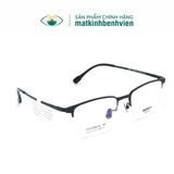  Gọng Kính Thời Trang MERCY Titanium Dáng Vuông Góc Bầu Nam 56159 