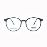  Gọng Kính Thời Trang MERCY TR90 & Kim Loại Dáng Tròn Unisex 6001 