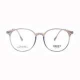  Gọng Kính Thời Trang MERCY TR90 & Kim Loại Dáng Tròn Unisex 6001 