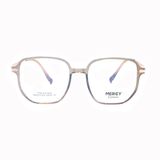  Gọng Kính Thời Trang MERCY Nhựa TR90 & Kim Loại Dáng Vuông Bầu Unisex 6010 
