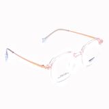  Gọng Kính Thời Trang MERCY Nhựa TR90 & Kim Loại Dáng Vuông Bầu Unisex 6016 