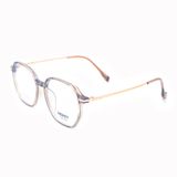  Gọng Kính Thời Trang MERCY Nhựa TR90 & Kim Loại Dáng Vuông Bầu Unisex 6016 