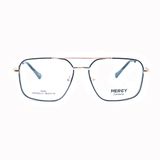  Gọng Kính Thời Trang MERCY Kim Loại Dáng Vuông Bầu Unisex 6020 