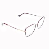  Gọng Kính Thời Trang MERCY Kim Loại Dáng Phi Hình Học Unisex 6106 