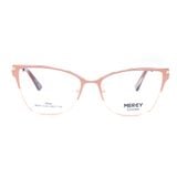  Gọng Kính Thời Trang MERCY Kim Loại Dáng Mắt Mèo Nữ 6113 