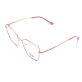  Gọng Kính Thời Trang MERCY Kim Loại Dáng Đa Giác Unisex 6119 