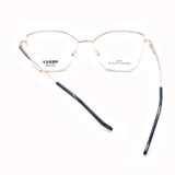  Gọng Kính Thời Trang MERCY Kim Loại Dáng Đa Giác Unisex 6119 