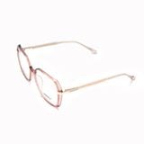  Gọng Kính Thời Trang MERCY Kim Loại Dáng Đa Giác Unisex 6902 