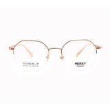  Gọng Kính Thời Trang MERCY Titanium Dáng Đa Giác Nữ 71023 