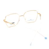 Gọng Kính Thời Trang MERCY Kim Loại Dáng Đa Giác Unisex 7503 