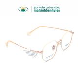 Gọng Kính Thời Trang MERCY Titanium Dáng Đa Giác Góc Bầu Unisex PT8005 