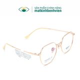  Gọng Kính Thời Trang MERCY Titanium Dáng Đa Giác Góc Bầu Nữ PT8007 