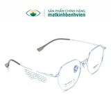  Gọng Kính Thời Trang MERCY Titanium Dáng Đa Giác Góc Bầu Nữ PT8007 
