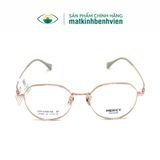  Gọng Kính Thời Trang MERCY Titanium Dáng Đa Giác Bầu Unisex PT08040 