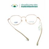  Gọng Kính Thời Trang MERCY Titanium Dáng Đa Giác Bầu Unisex PT08040 