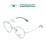  Gọng Kính Thời Trang MERCY Titanium Dáng Đa Giác Bầu Unisex PT08040 
