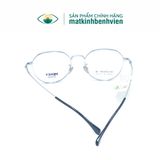  Gọng Kính Thời Trang MERCY Titanium Dáng Đa Giác Bầu Unisex PT08040 