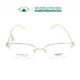  Gọng Kính Thời Trang MERCY Titanium Dáng Chữ Nhật Bầu Nữ 8115 