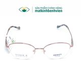  Gọng Kính Thời Trang MERCY Titanium Dáng Oval Nữ 8128 