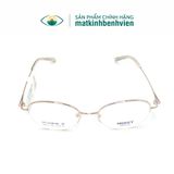  Gọng Kính Thời Trang MERCY Titanium Dáng Oval Nữ 8132 