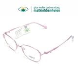  Gọng Kính Thời Trang MERCY Titanium Dáng Chữ Nhật Góc Bầu Nữ 8136 