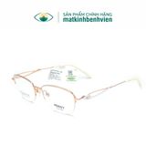  Gọng Kính Thời Trang MERCY Titanium Dáng Chữ Nhật Góc Bầu Nữ 8138 