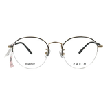  Gọng Kính Thời Trang Kim Loại Nữ Parim Dáng Tròn Pg82507 