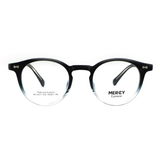  Gọng Kính Thời Trang MERCY Nhựa TR90 & Acetate Dáng Tròn Unisex 24011 