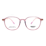  Gọng Kính Thời Trang Mercy TR90 & Titanium Dáng Tròn Unisex 23613 