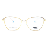  Gọng Kính Thời Trang MERCY Kim Loại Dáng Mắt Mèo Nữ 7507 