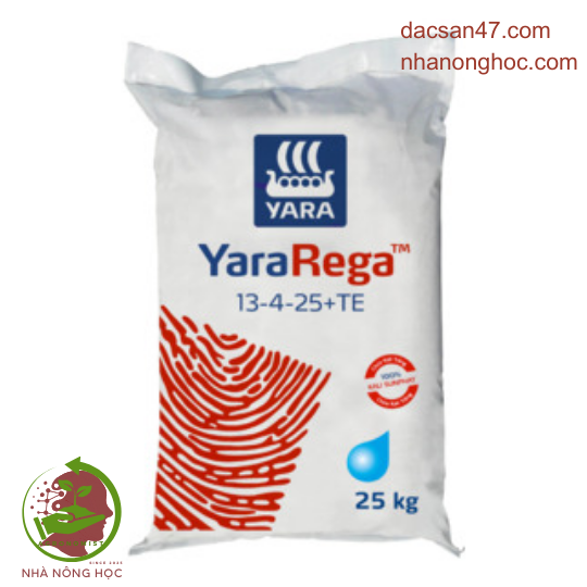  YaraRega 13-4-25+TE (bao 25kg) 