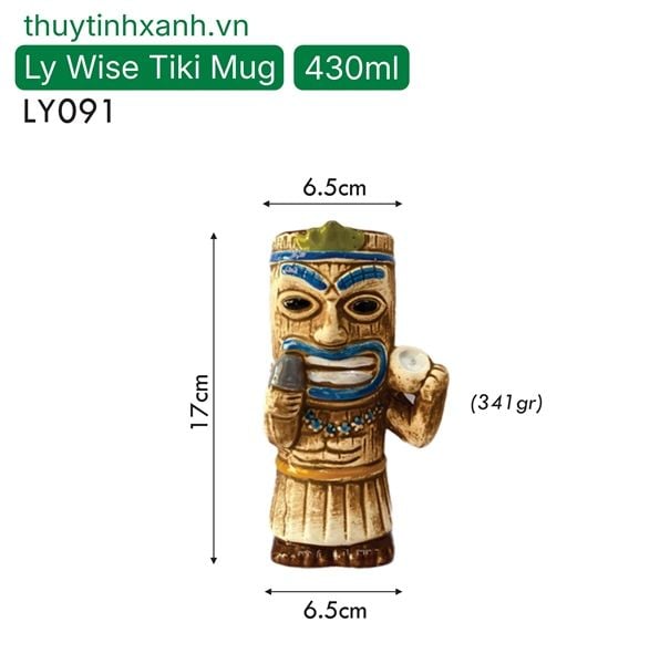 Ly Wise Tiki Mug