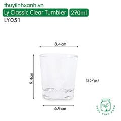 Ly Classic Clear Tumbler