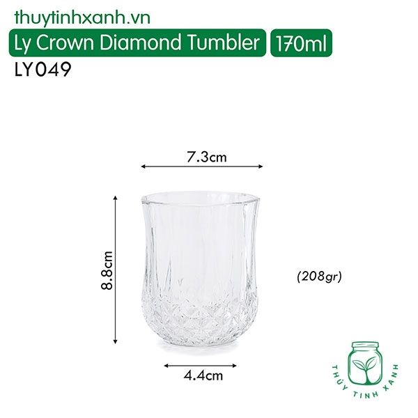 Ly Crown Diamond Tumbler