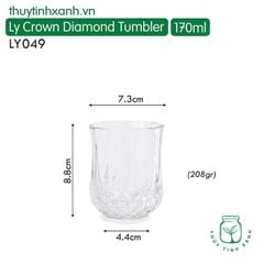Ly Crown Diamond Tumbler