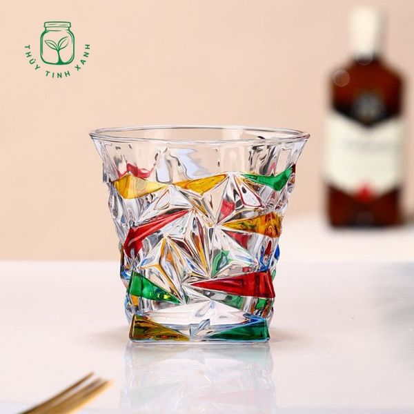 Ly Geometric Prism Glass