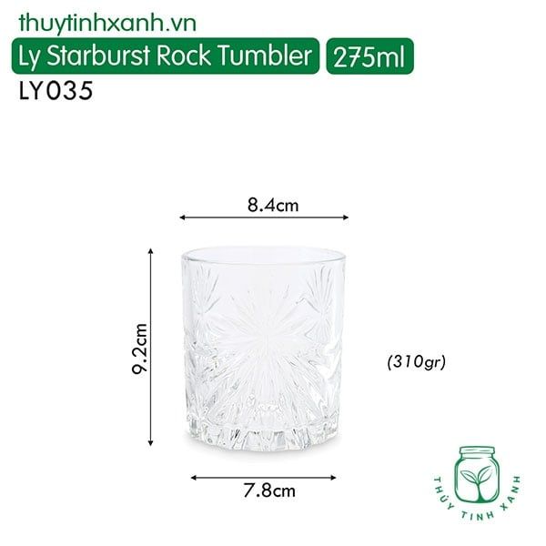 Ly Starburst Rock Tumbler