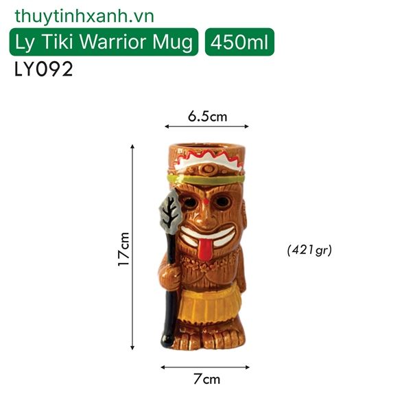 Ly Tiki Warrior Mug