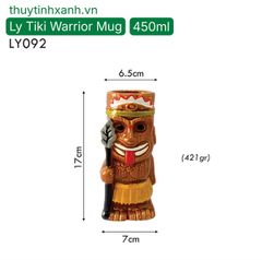 Ly Tiki Warrior Mug