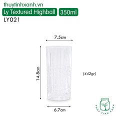 Double Band Highball Glass