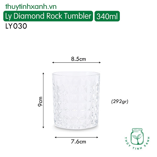 Ly Diamond Rock Tumbler