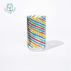 Ly Spiral Rainbow Glass