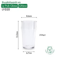 Ly Pub Glass