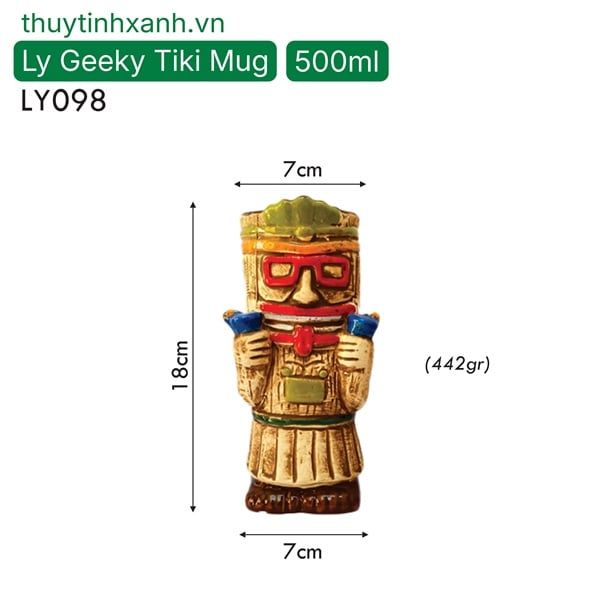 Ly Geeky Tiki Mug
