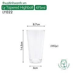 Ly Tapered Highball
