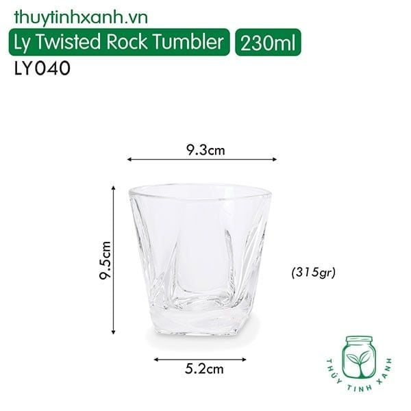 Ly Twisted Rock Tumbler