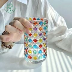 Ly Diamond Pattern Glass